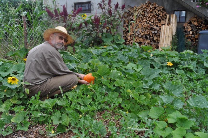 Klod, jardinier au naturel - septembre 2015